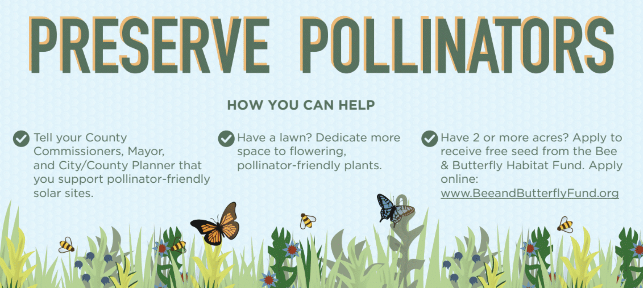 Preserve Pollinators Preserve Pollinators